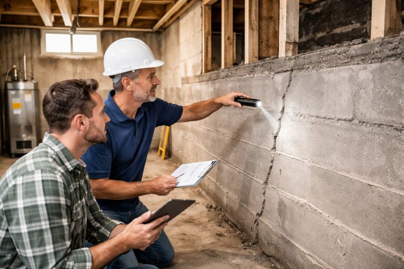 Basement Crack Repair in Shelby, NC