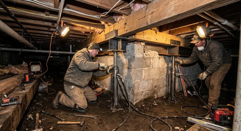Basement Foundation Repair in Cowpens, SC