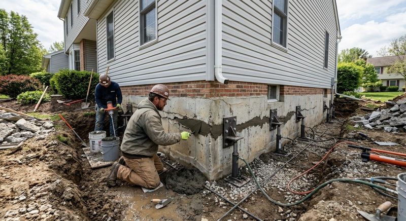 Basement Foundation Repair in Shelby, NC