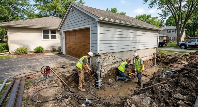 Basement Foundation Repair in Lincoln County, NC