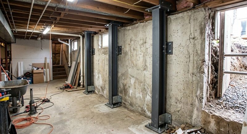 Basement Stabilization in Shelby, NC