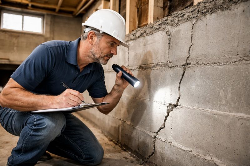 Basement Stabilization in Shelby, NC