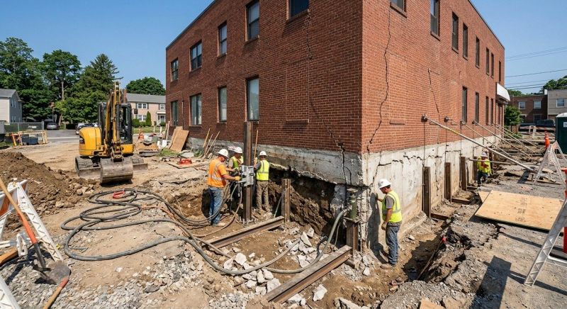 Building Foundation Repair in Gaston County, NC