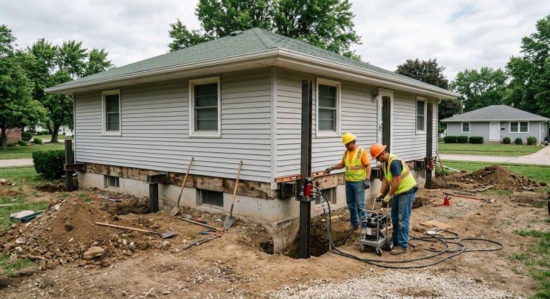 Concrete Foundation Leveling in Shelby, NC