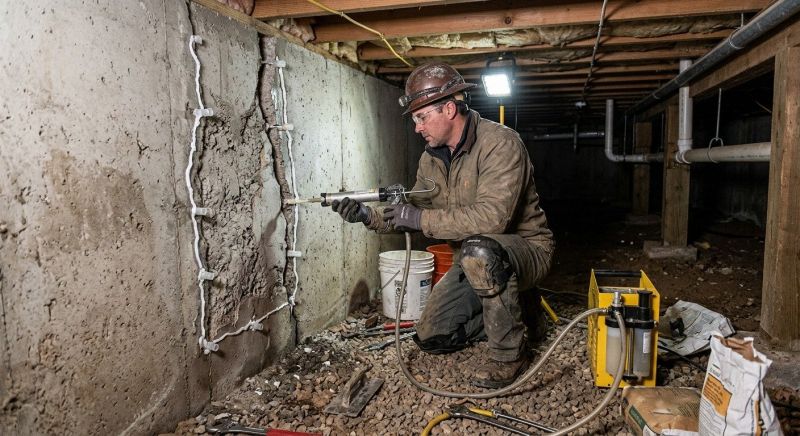 Concrete Foundation Repair in Dallas, NC