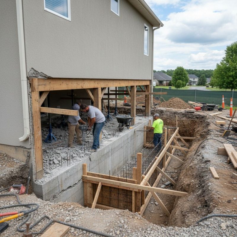 Concrete Foundation Repair in Shelby, NC