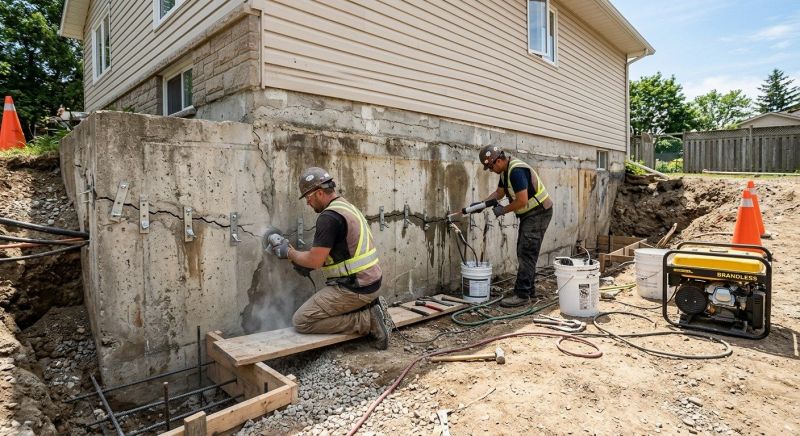 Concrete Foundation Repair in Shelby, NC