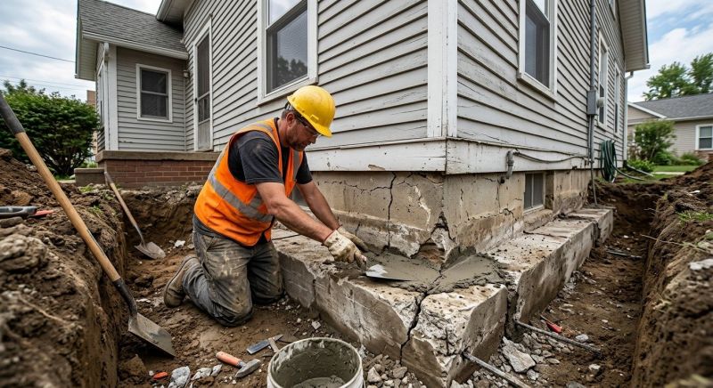 Concrete Foundation Repair in Lincolnton, NC