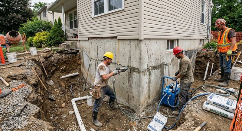 Concrete Foundation Repair in Lincolnton, NC