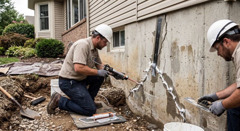 Cracked Foundation Repair in Chesnee, SC