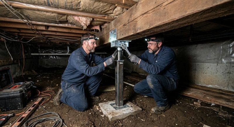 Crawlspace Foundation Repair in Kings Mountain, NC