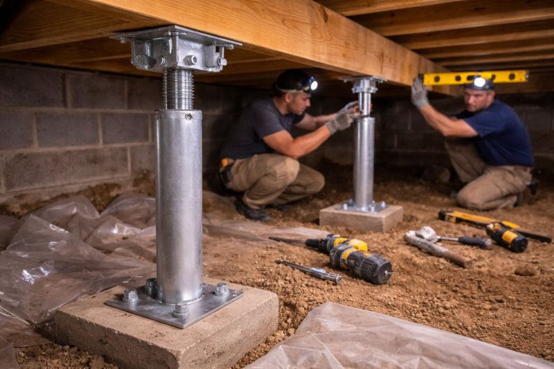 Crawlspace Structural Repair in Shelby, NC