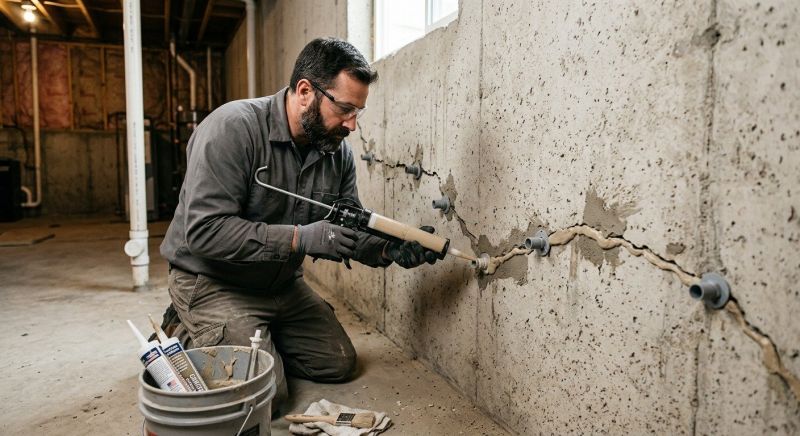 Foundation Cracks Repair in Shelby, NC