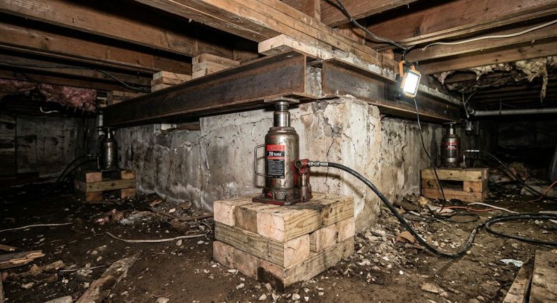 Foundation Jacking in Bostic, NC