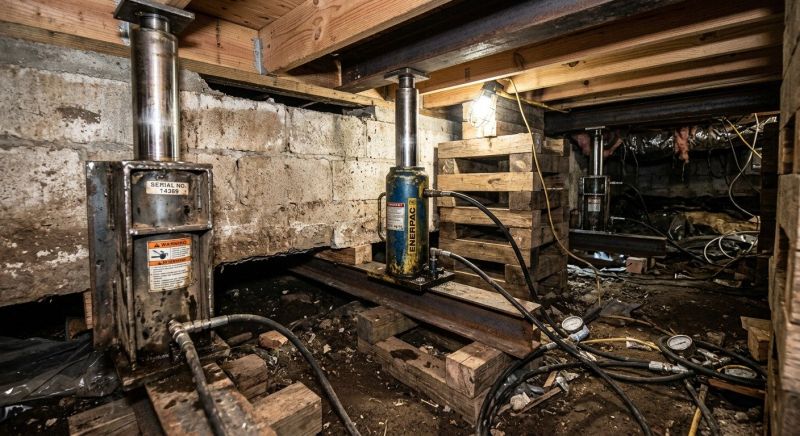 Foundation Jacking in Chesnee, SC