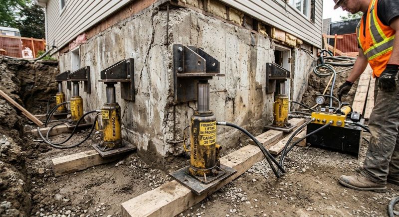 Foundation Jacking in Gaston County, NC