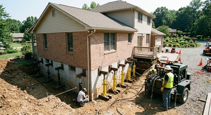 Foundation Jacking in Kings Mountain, NC