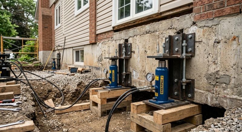 Foundation Jacking in Shelby, NC