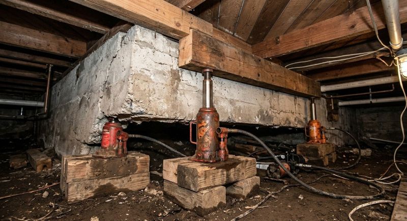 Foundation Jacking in Lincolnton, NC