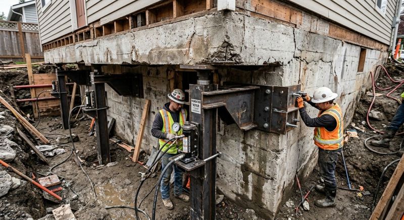 Foundation Lifting in Bostic, NC