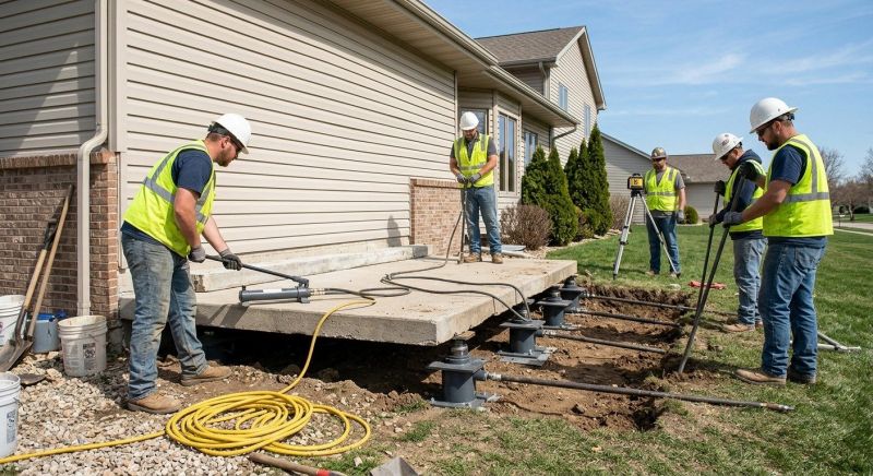 Foundation Lifting in Gaston County, NC