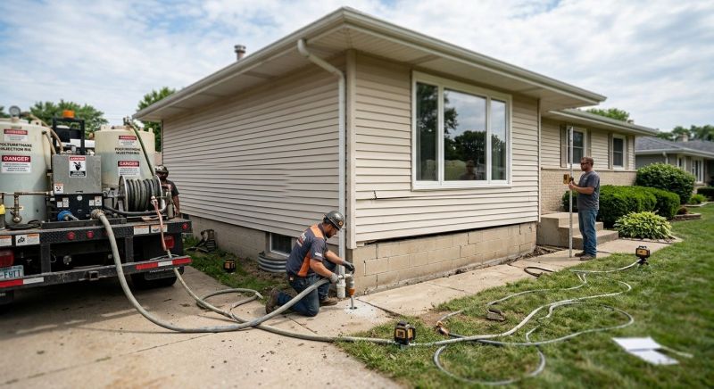 Foundation Lifting in Henrietta, NC