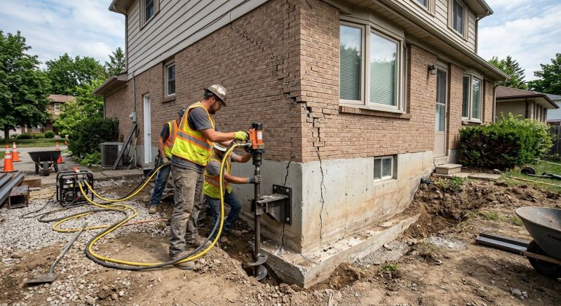 Foundation Lifting in Lincolnton, NC
