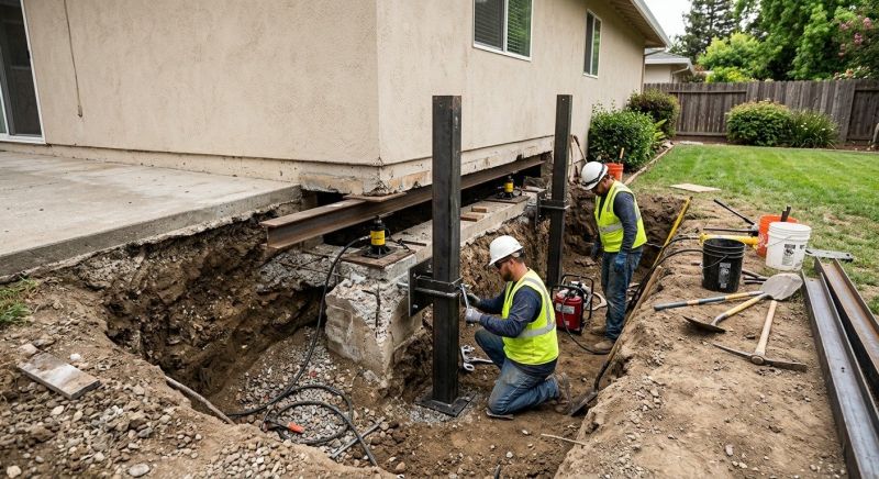 Foundation Pier Repair in Shelby, NC