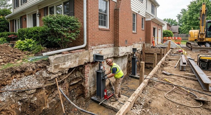Foundation Raising in Bostic, NC