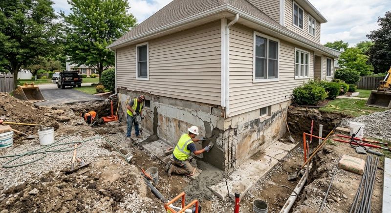 Foundation Renovation in Shelby, NC