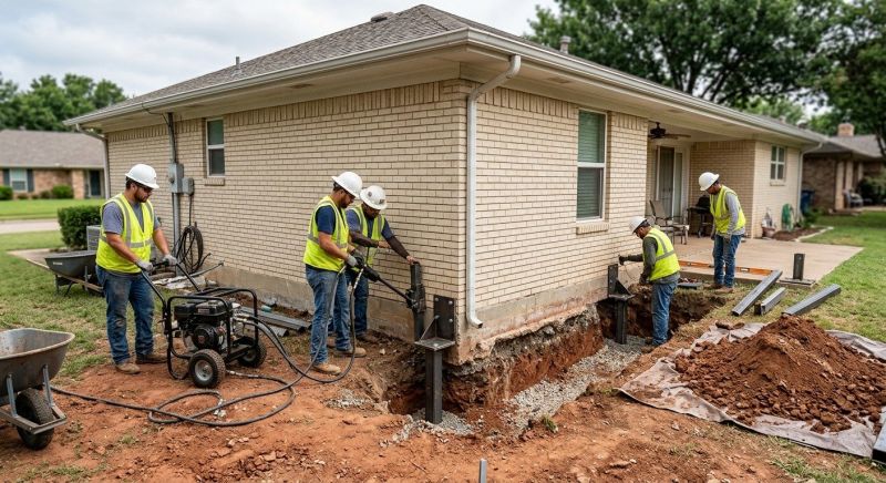 Foundation Stabilizing in Dallas, NC