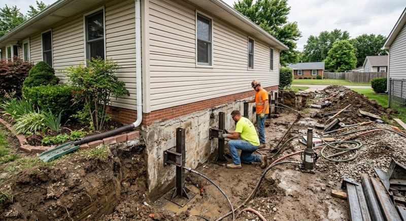 Foundation Stabilizing in Gaffney, SC