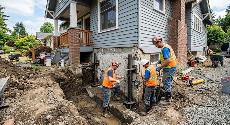 Foundation Stabilizing in Gaston County, NC