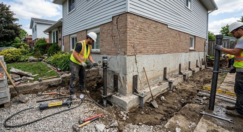 Foundation Stabilizing in Lincoln County, NC