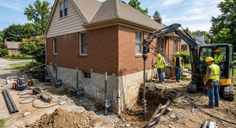 Foundation Stabilizing in Lincoln County, NC