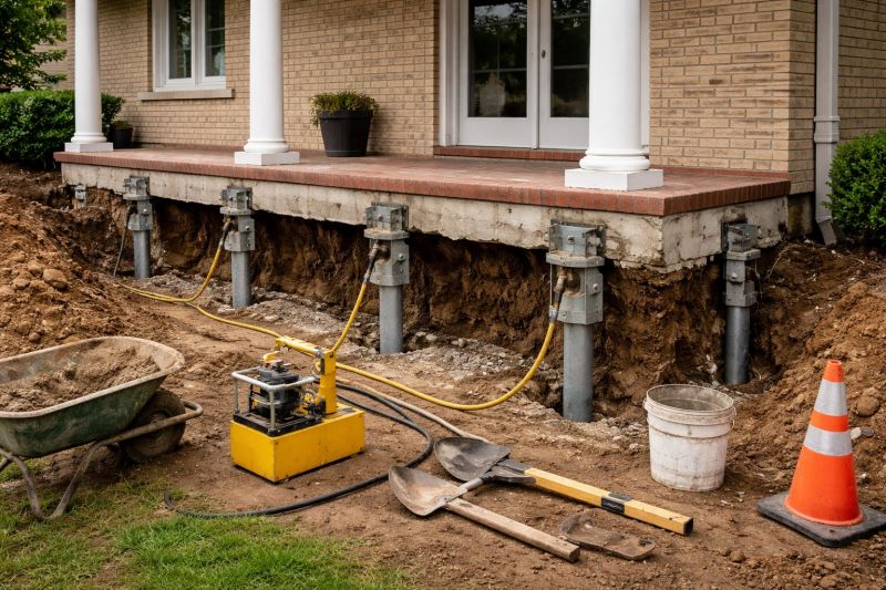 Foundation Stabilizing in Rutherford County, NC