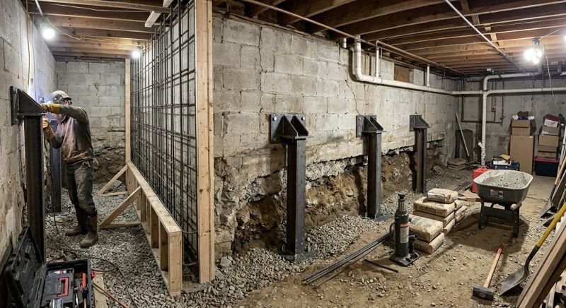 Foundation Strengthening in Shelby, NC