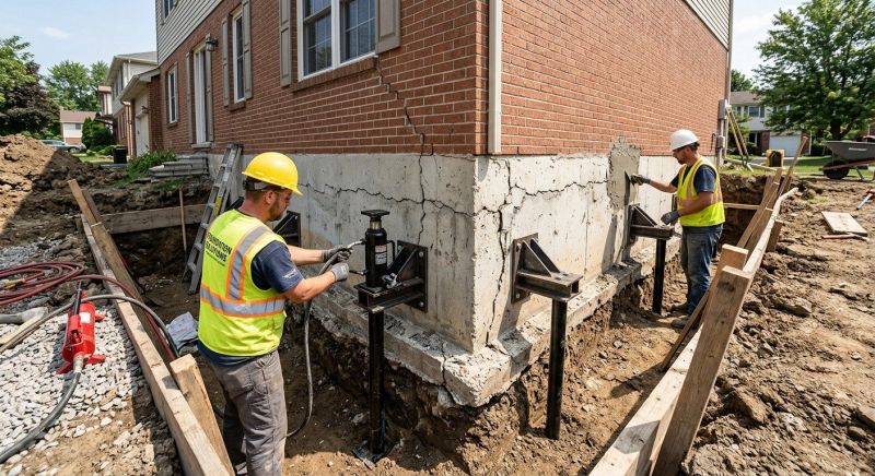 Foundation Structural Repair in Bessemer City, NC