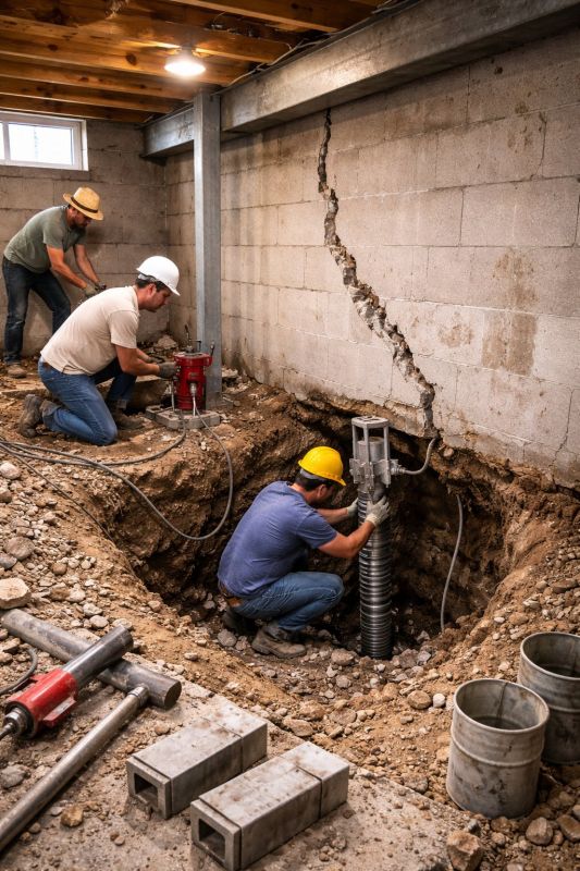 Foundation Structural Repair in Gaston County, NC