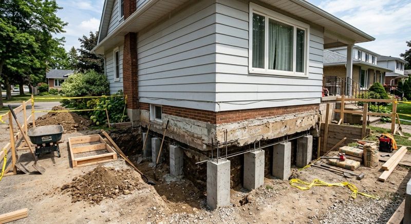 Foundation Underpinning in Shelby, NC