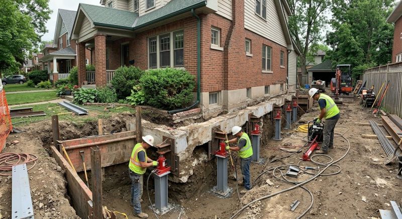 Foundation Underpinning in Shelby, NC