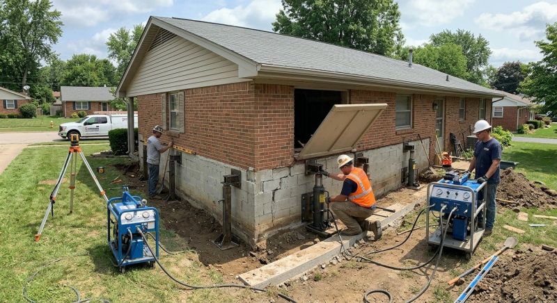 Home Foundation Leveling in Shelby, NC