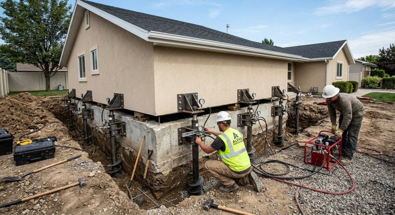 Home Foundation Leveling in Lincolnton, NC