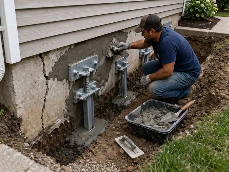 Home Foundation Repair in Dallas, NC