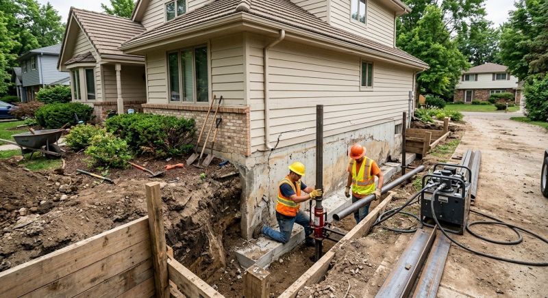 Home Foundation Repair in Lincolnton, NC
