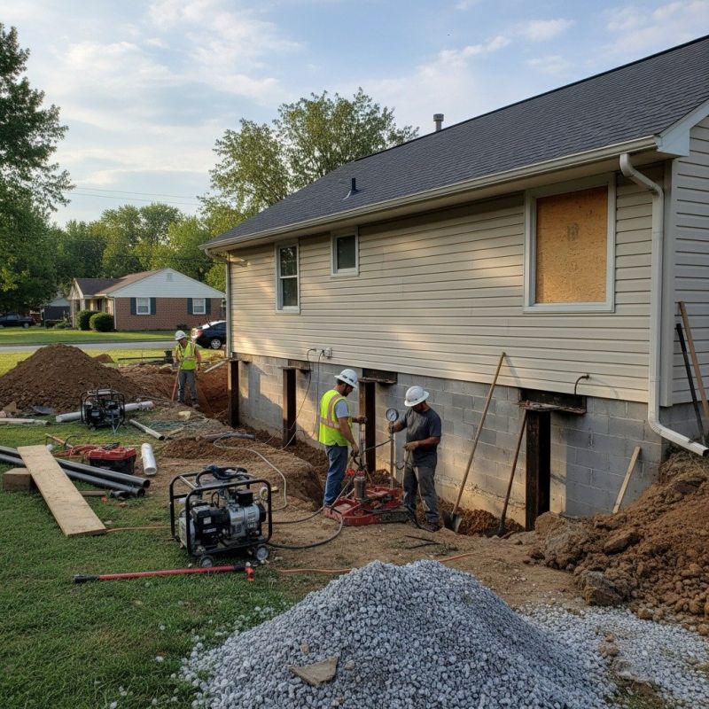 Home Foundation Repair in Rutherfordton, NC