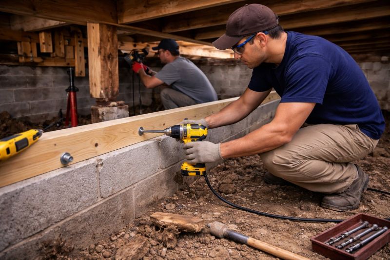 House Foundation Repair in Bostic, NC