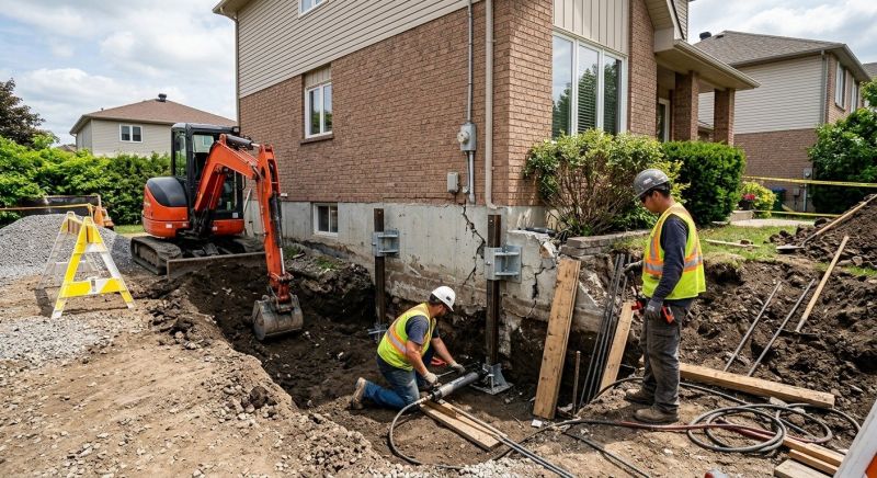 House Foundation Repair in Clover, SC