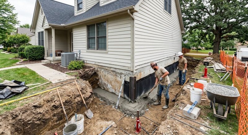House Foundation Repair in Gaston County, NC