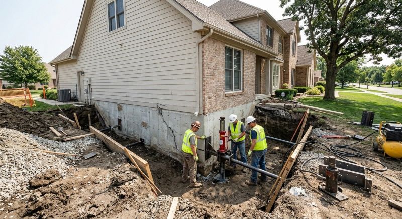 House Foundation Repair in Henrietta, NC